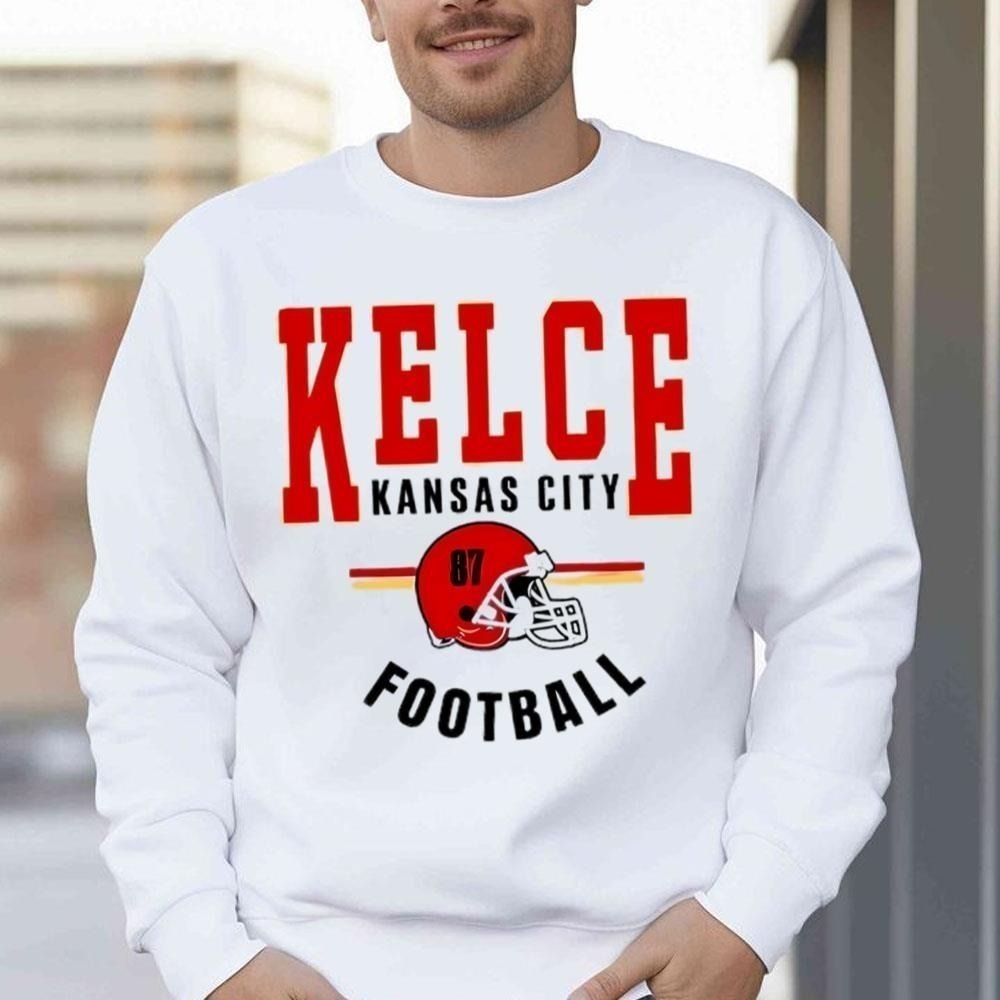 Travis Kelce Kansas City Football Sweatshirt Chiefs Team Game Day Shirt
